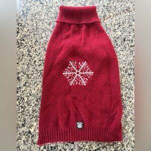 PetRageous Maroon Dog Sweater, Medium